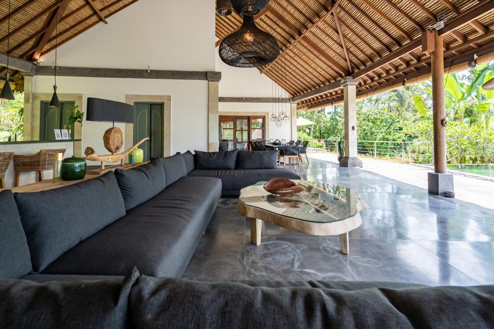 Villa Themma Jungle - Sumptuous 3Br Luxury Villa With Majestic Jungle View North Of Ubud Exterior foto