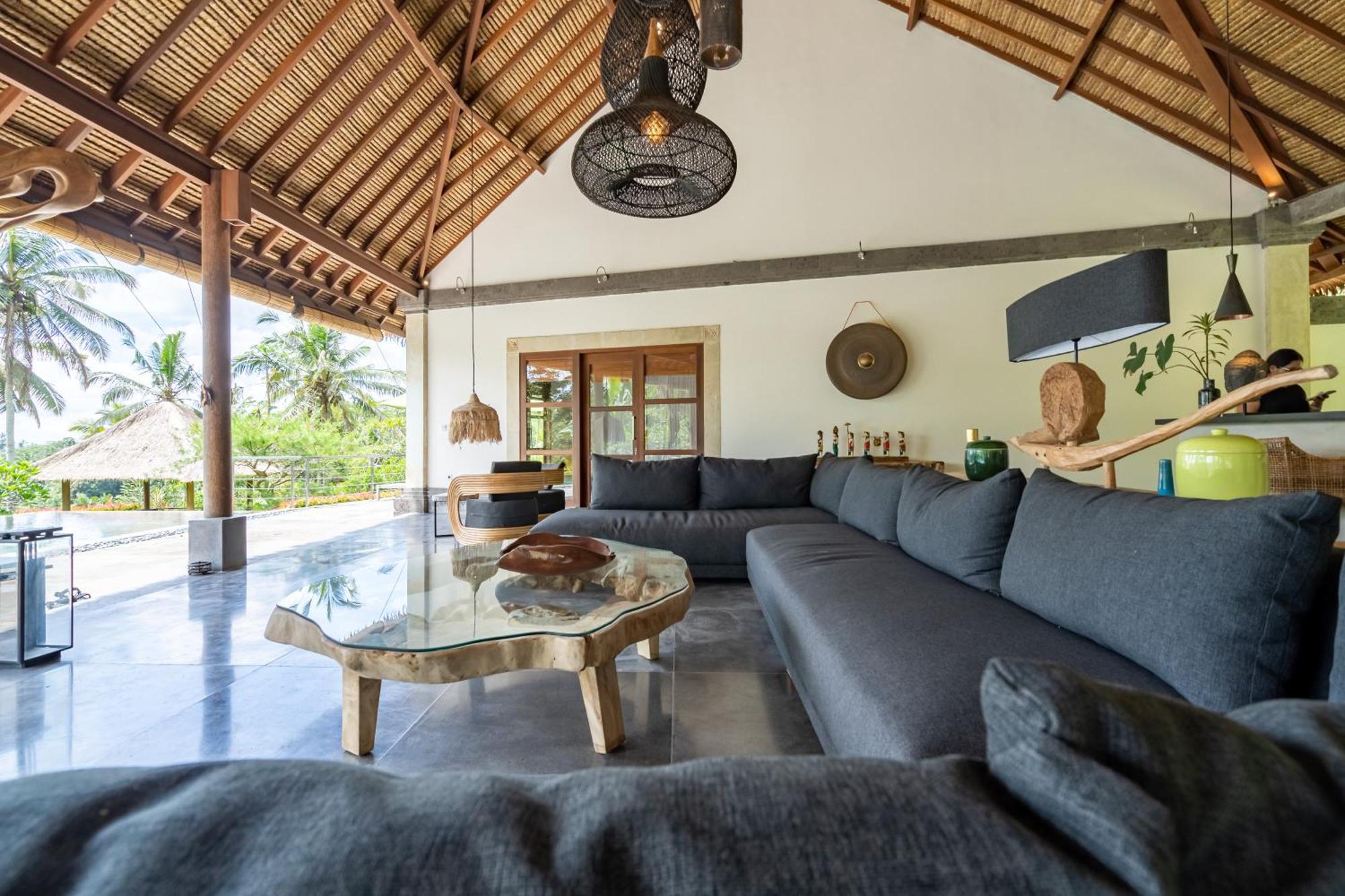Villa Themma Jungle - Sumptuous 3Br Luxury Villa With Majestic Jungle View North Of Ubud Exterior foto